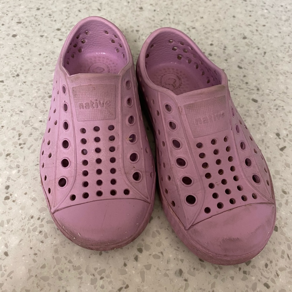 Toddler size 7 purple natives